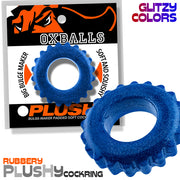 Oxballs - Plushy - Penisring - Blue Fire - Erotiekvoordeel.nl