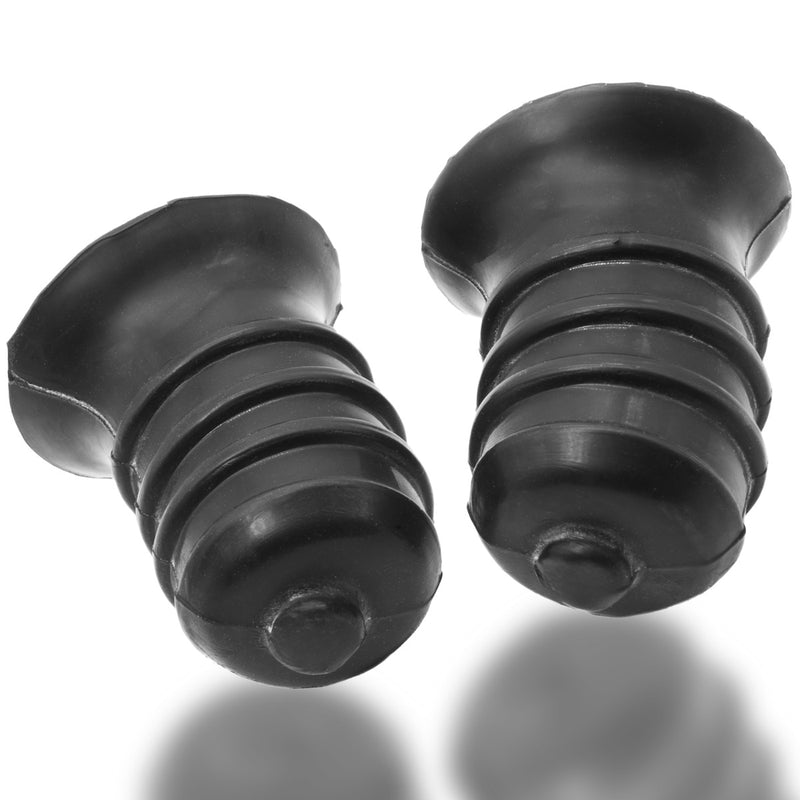 Oxballs - Ribnips - Succhiatori per capezzoli - Edizione Night - Silicone/TPR - Nero-Erotiekvoordeel.nl