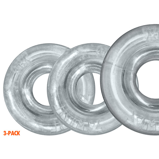 Oxballs - Rimringz - Multisize-Packung mit 3 Stück - Transparent - Erotiekvoordeel.nl