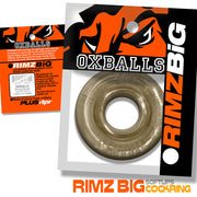Oxballs - Rimz Big Softlips - Silikon/TPR-Cockring - Rauchgrau - Erotiekvoordeel.nl