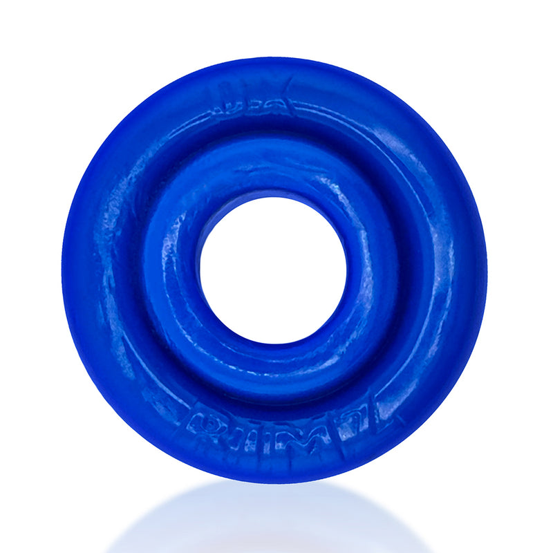Oxballs - Rimz Softlips - Silicone/TPR Cock Ring - Blue-Erotiekvoordeel.nl