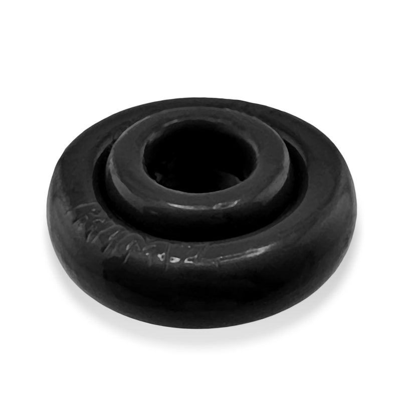 Oxballs - Rimz Softlips - Silicone/TPR Cock Ring - Black-Erotiekvoordeel.nl
