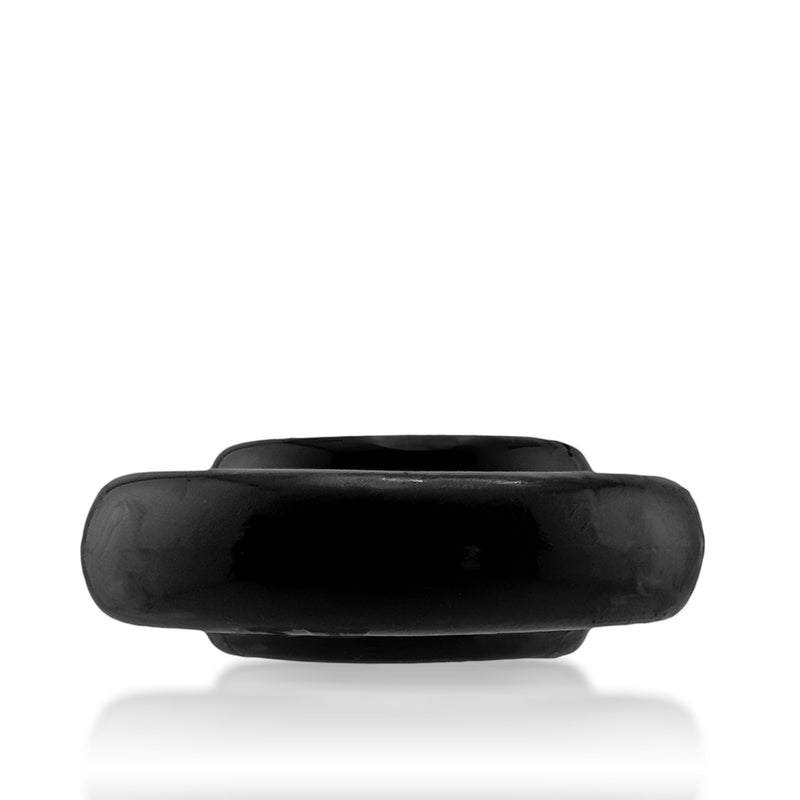 Oxballs - Rimz Softlips - Silicone/TPR Cock Ring - Black-Erotiekvoordeel.nl