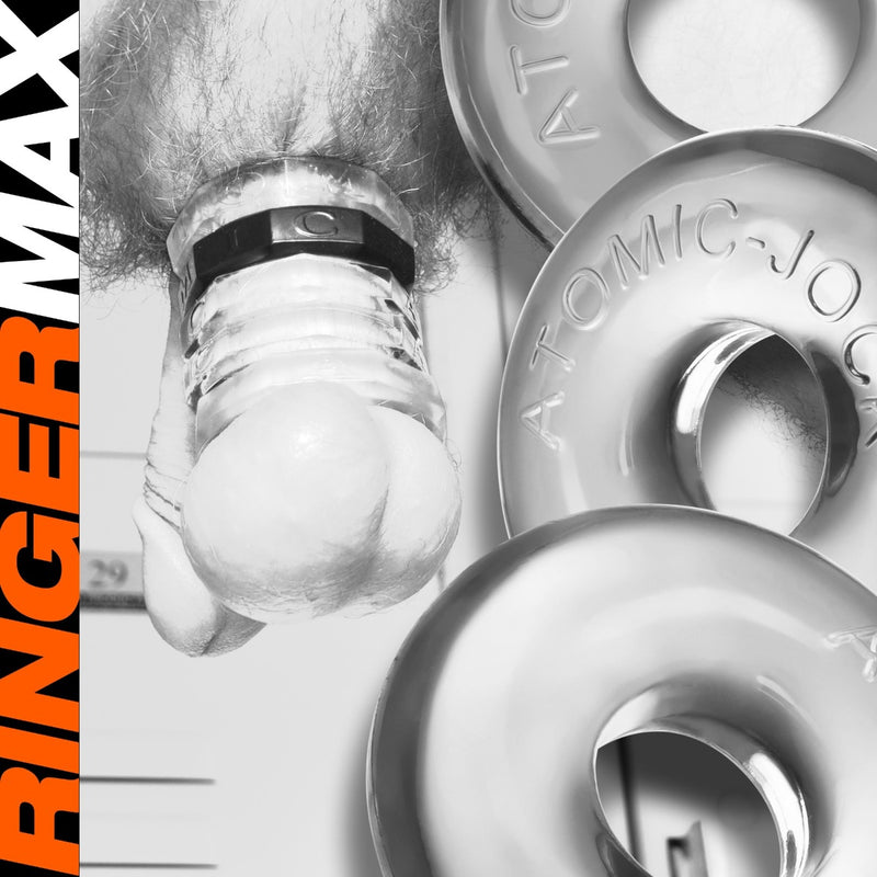 Oxballs - Ringer MAX - Anneau pénien - 3 pièces - Transparent-Erotiekvoordeel.nl