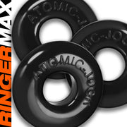 Oxballs - Ringer MAX - Pierścień Na Penisa - 3 Sztuki - Czarny-Erotiekvoordeel.nl
