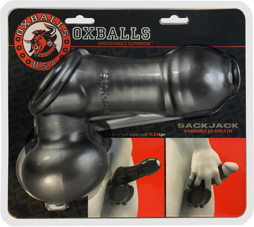 Oxballs - Sackjack Jack-Off Sheath - Steel-Erotiekvoordeel.nl