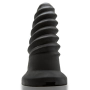 Oxballs - Screwdhole - Insertable Fuck Sleeve - Night Edition - Silicone/TPR - Black-Erotiekvoordeel.nl