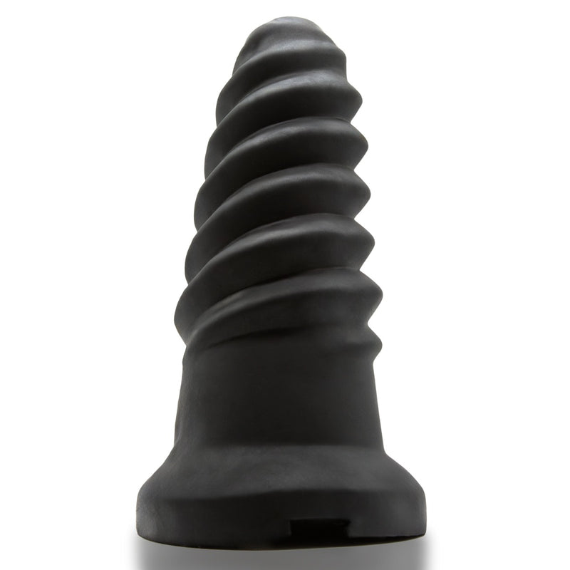 Oxballs - Screwdhole - Insertable Fuck Sleeve - Night Edition - Silicone/TPR - Black-Erotiekvoordeel.nl