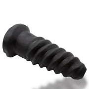 Oxballs - Screwdhole - Insertable Fuck Sleeve - Night Edition - Silicone/TPR - Black-Erotiekvoordeel.nl