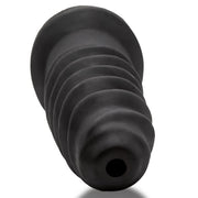 Oxballs - Screwdhole - Insertable Fuck Sleeve - Night Edition - Silicone/TPR - Black-Erotiekvoordeel.nl