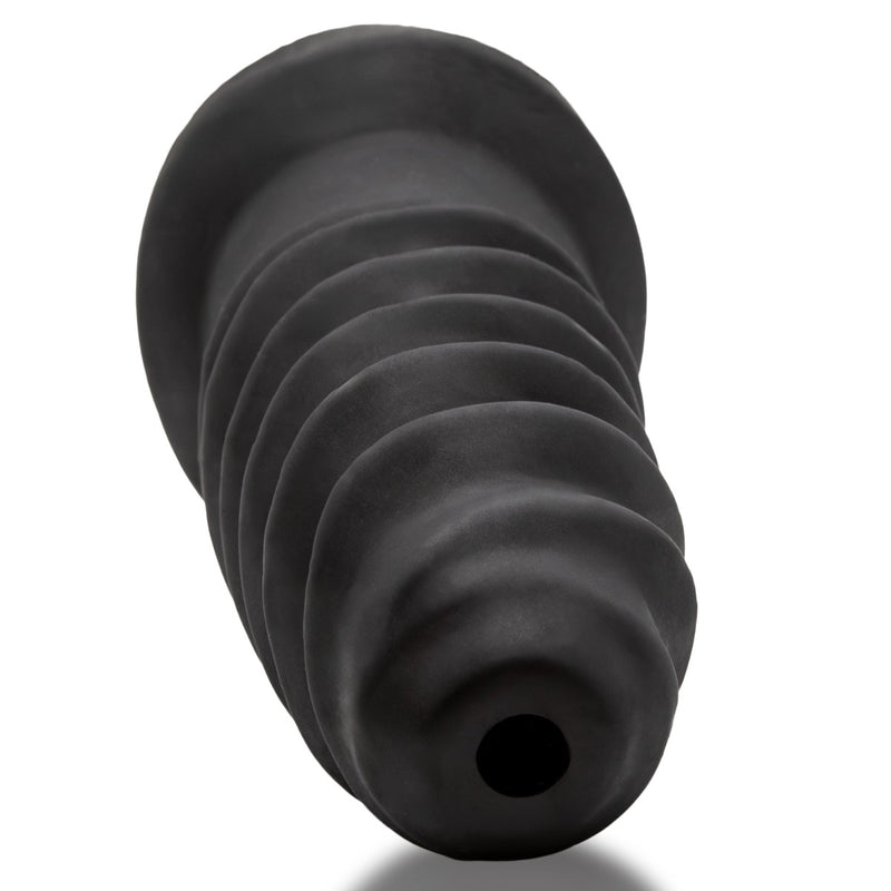 Oxballs - Screwdhole - Insertable Fuck Sleeve - Night Edition - Silicone/TPR - Black-Erotiekvoordeel.nl