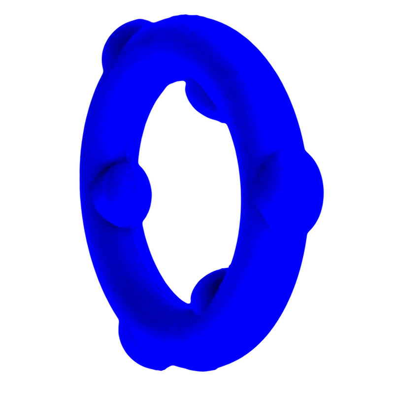 Oxballs - Spinner - Silikon-Cockring - Blau - Erotiekvoordeel.nl