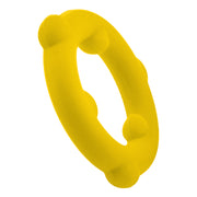 Oxballs - Spinner - Silicone Cock Ring - Yellow-Erotiekvoordeel.nl