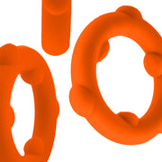 Oxballs - Spinner - Silikon-Cockring - Orange-Erotiekvoordeel.nl