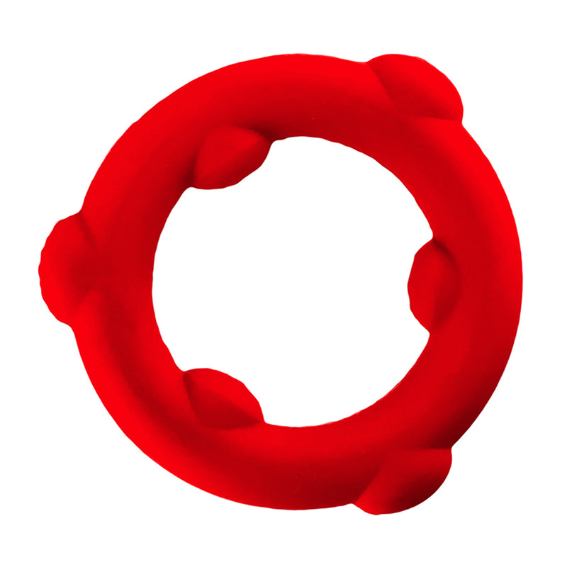 Oxballs - Spinner - Silikon-Cockring - Rot-Erotiekvoordeel.nl