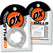 Oxballs - Spinner - Silikonowy Pierścień Na Penisa - Przezroczysty-Erotiekvoordeel.nl