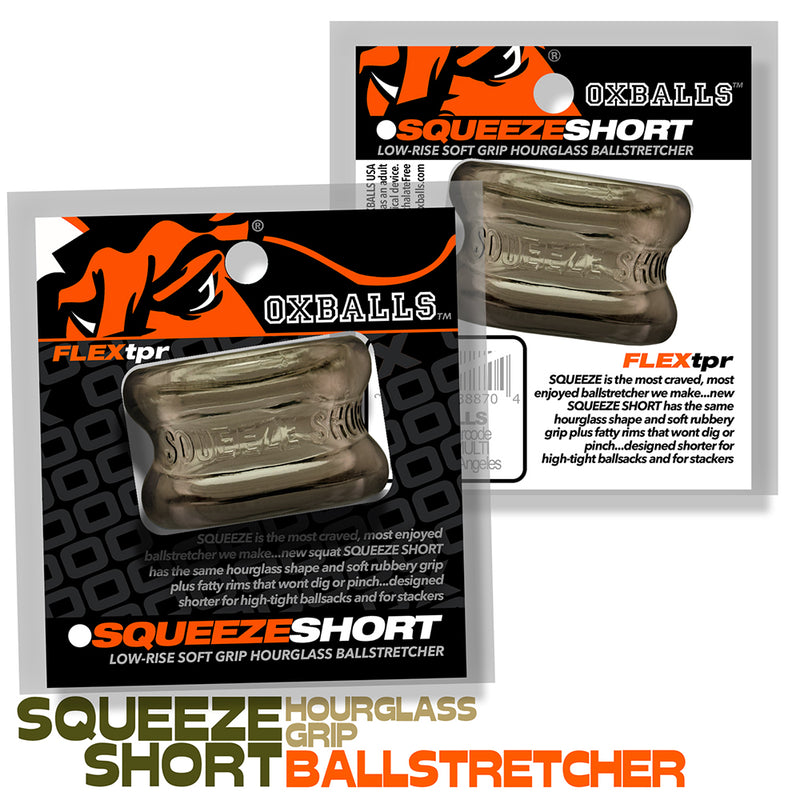 Oxballs - Squeeze Short - Ball Stretcher - Smoky Gray-Erotiekvoordeel.nl