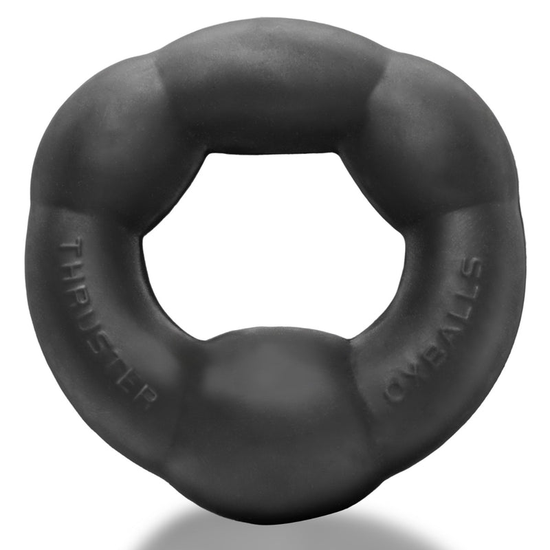 Oxballs - Anneau pénien Thruster - Édition Night - Silicone/TPR - Noir - Erotiekvoordeel.nl