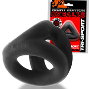 Oxballs - Tri-Sport - Night Edition - Cocksling - Noir mat - Erotiekvoordeel.nl