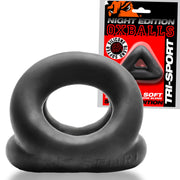 Oxballs - Tri-Sport - Night Edition - Cocksling - Noir mat - Erotiekvoordeel.nl