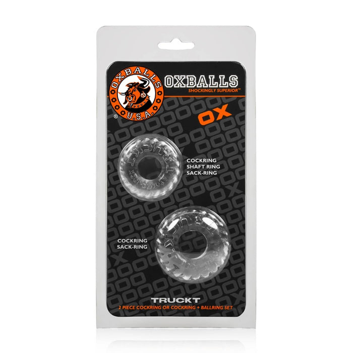 Oxballs - Truckt Cockring - Clear-Erotiekvoordeel.nl