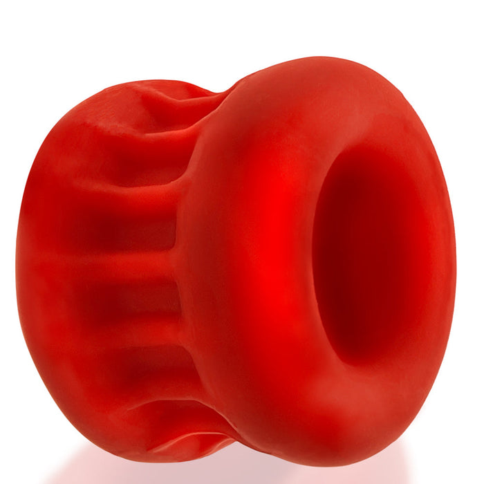 Oxballs - ULTRACORE Core Ballstretcher + Axis Ring Red Ice-Erotiekvoordeel.nl