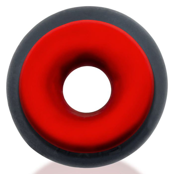 Oxballs - ULTRACORE Core Ballstretcher + Axis Ring Red Ice-Erotiekvoordeel.nl