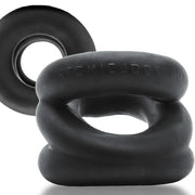 Oxballs - Z-Balls Ballstretcher - Night Edition - Silicone/TPR - Nero-Erotiekvoordeel.nl