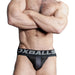 Oxjok Airmesh - Upthrust Slider Semi-Transparante Jockstrap - Tar Black-Erotiekvoordeel.nl