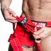 Oxjok Slingjock - Upthrust Slider Jockstrap - Ingebouwde Cockring - Met opbergvakje - Red Hot-Erotiekvoordeel.nl