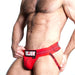 Oxjok Slingjock - Upthrust Slider Jockstrap - Ingebouwde Cockring - Met opbergvakje - Red Hot-Erotiekvoordeel.nl