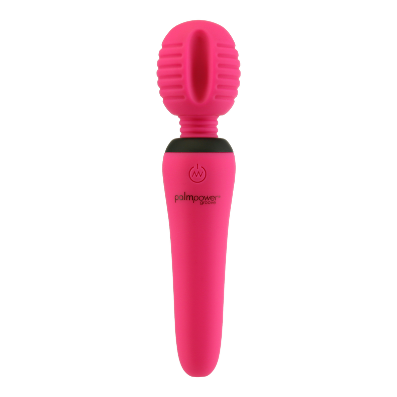 PalmPower - Groove - Mini vibromasseur à tige - Rose - Erotiekvoordeel.nl