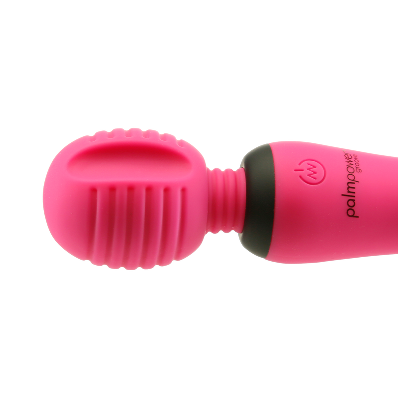 PalmPower - Groove - Mini vibromasseur à tige - Rose - Erotiekvoordeel.nl