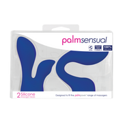 PalmPower - Palmsensual - Wand Vibrator Attachments - Blue-Erotiekvoordeel.nl