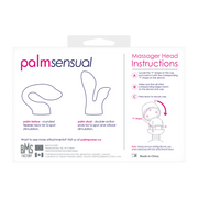 PalmPower - Palmsensual - Wand Vibrator Attachments - Blue-Erotiekvoordeel.nl