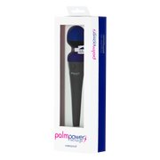 PalmPower - Recharge Wand Massager - Flexibele Kop - Blauw/Zwart-Erotiekvoordeel.nl