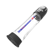 Passion Pumpe - Elektrische Penispumpe - Wasserdicht - 31 cm - Schwarz/Transparent - Erotiekvoordeel.nl