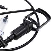 Passion Pump - Set de succionador de pezones y bomba para pechos - Transparente/Negro - Erotiekvoordeel.nl