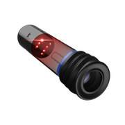 Peak Performa - ISP 90 - Pompa per il pene con luce a infrarossi - Favorisce la crescita - Nero/Blu - Erotiekvoordeel.nl