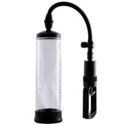 Pompe à pénis vibrante - 25 cm - Noir-Erotiekvoordeel.nl