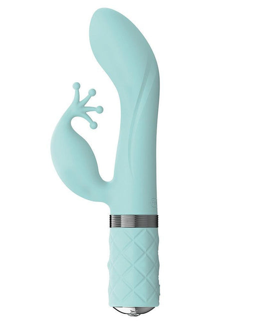 Pillow Talk - Kinky - Vibromasseur rabbit - Bleu clair - Erotiekvoordeel.nl