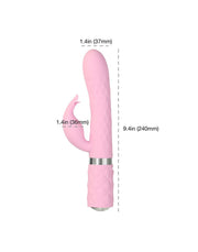 Pillow Talk - Lively - Vibratore Rabbit - Rosa chiaro - Erotiekvoordeel.nl