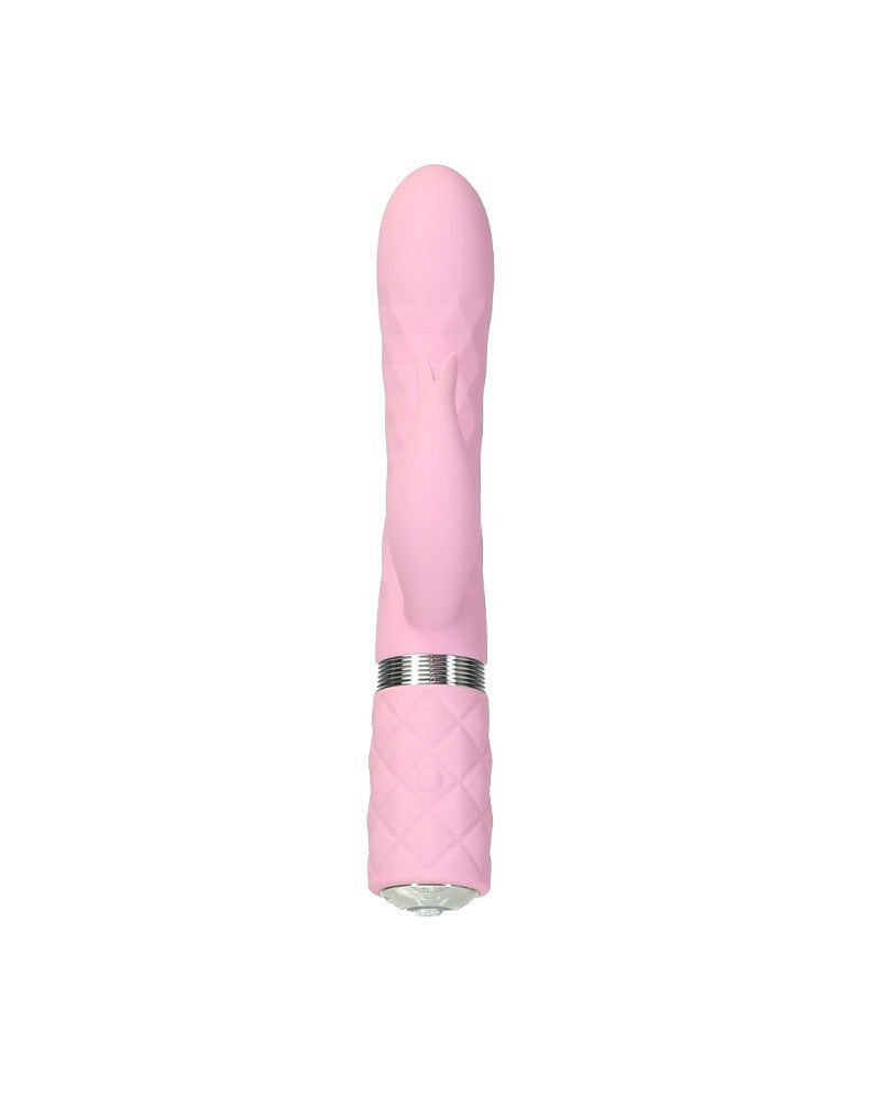 Pillow Talk - Lively - Rabbit Vibrator - Lichtroze-Erotiekvoordeel.nl