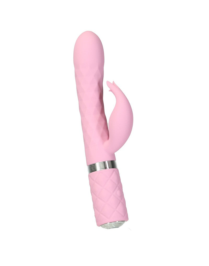 Pillow Talk - Lively - Rabbit Vibrator - Lichtroze-Erotiekvoordeel.nl