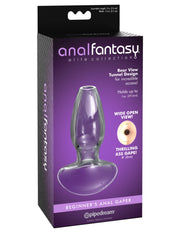 Pipedream - Anal Fantasy Elite Beginner's Anal Glass Gaper - Transparent - Erotiekvoordeel.nl