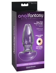 Pipedream - Anal Fantasy Elite Large Anal Glass Gaper - Clear-Erotiekvoordeel.nl