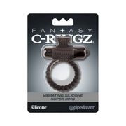 Pipedream - Fantasy C-Ringz - Wibrujący Silikonowy Super Pierścień - Czarny-Erotiekvoordeel.nl