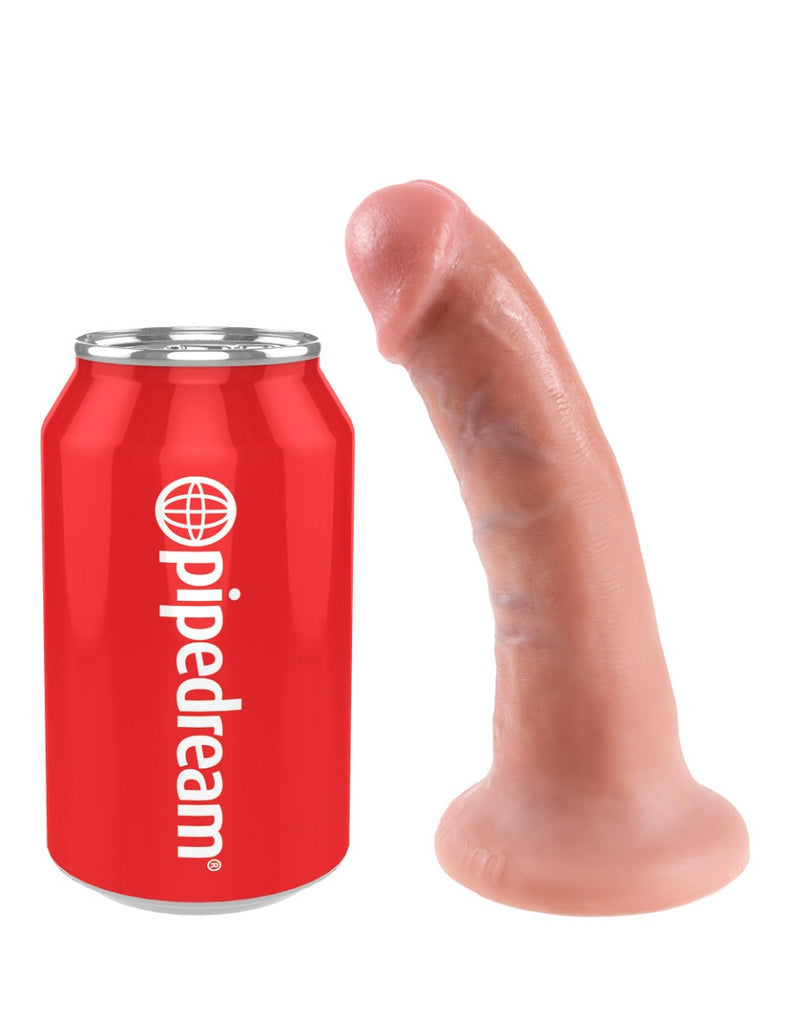 Pipedream - King Cock - Dildo - 15 Cm - Jasny Kolor Skóry - Erotiekvoordeel.nl