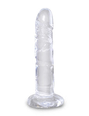 Pipedream - King Cock - Dildo - 15 Cm - Przezroczyste-Erotiekvoordeel.nl