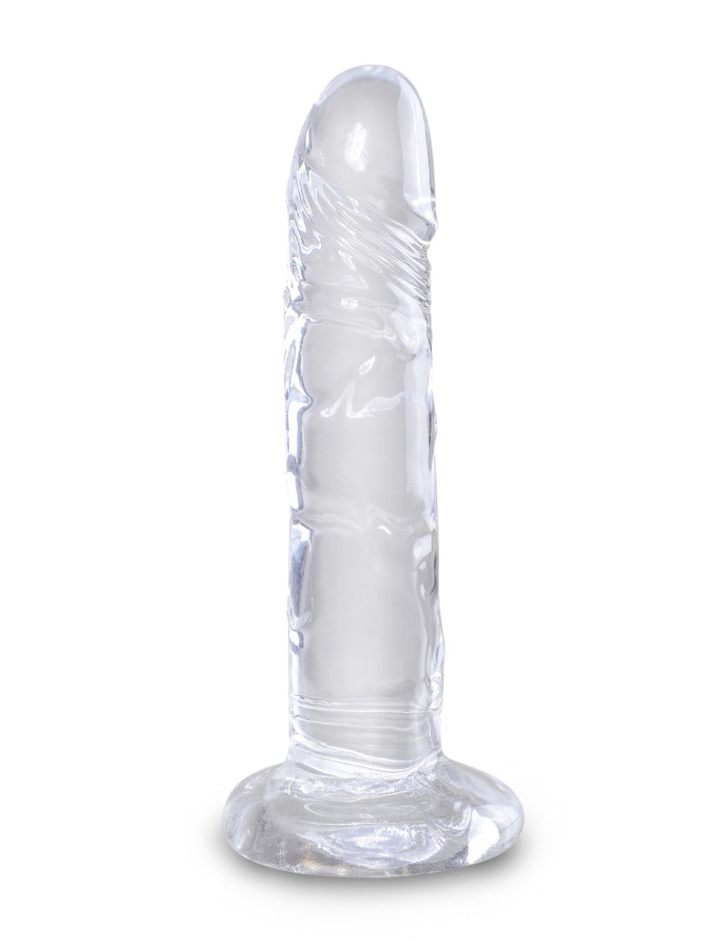 Pipedream - King Cock - Dildo - 15 Cm - Przezroczyste-Erotiekvoordeel.nl